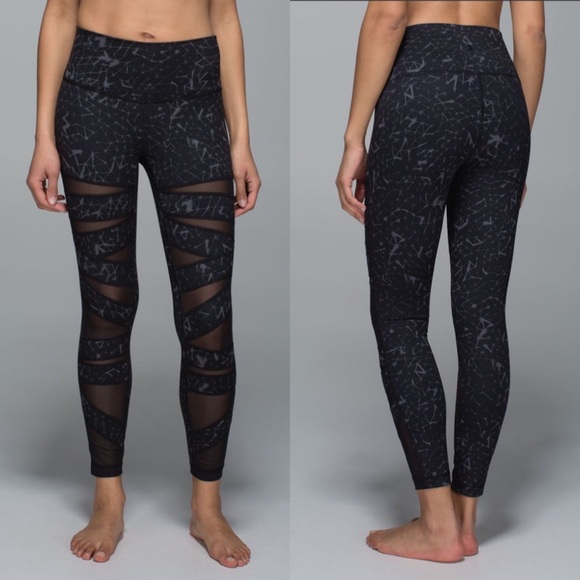 lululemon athletica Pants - Lululemon | High Times Tech Mesh Star Crushed RARE